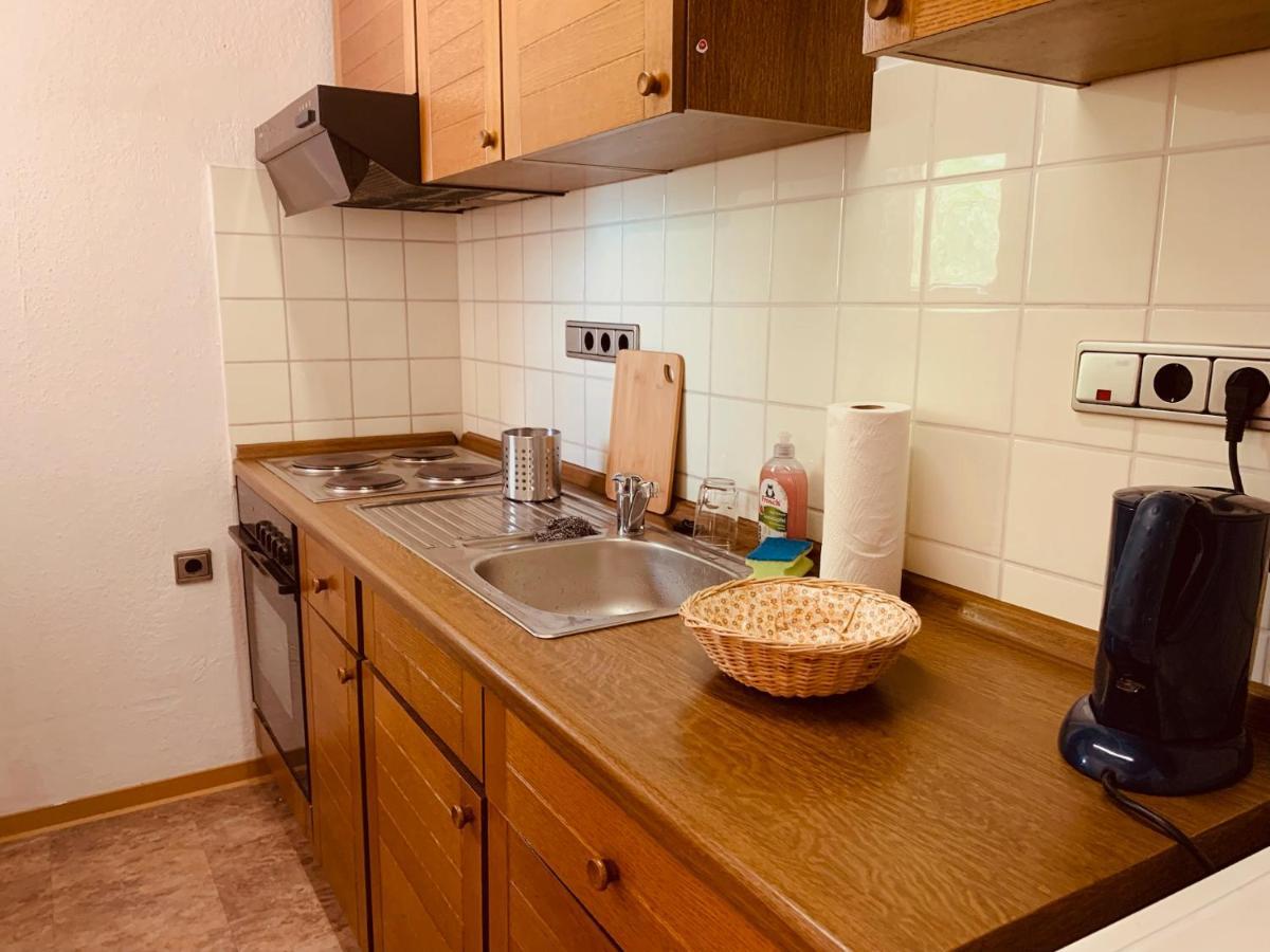 Gemuetliche Wohnung Bergblick Bad Harzburg Bagian luar foto